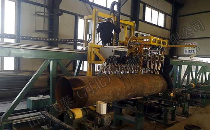 螺旋焊管全管體超聲自動(dòng)探傷設(shè)備